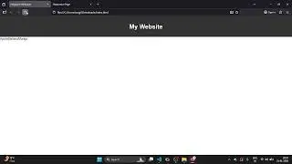 Build a Basic Webpage using HTML & CSS | Layout, Styling & Responsiveness