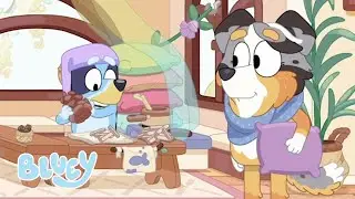 The fish and chip shop is open! | Calypso | Bluey