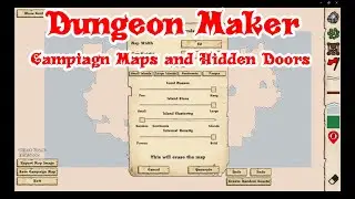 Dungeon Maker Update 22 - Campaign Map Overhaul, Hidden Doors, New Items