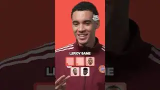 JAMAL MUSIALA names his FAVOURITE PLAYERS 👀 #shorts #football #soccer