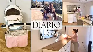 ¿Qué más puede pasarme  😅🤰  Limpieza de la recta final 🏡✨ + Preparando el carrito de nuestra BEBÉ
