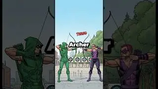 Green Arrow Vs Hawkeye