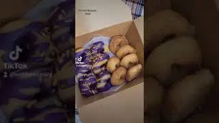 COPS Mini Doughnuts | Ube and Cinnamon Sugar Donuts | 🍩