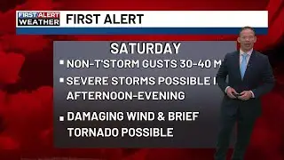 Dense fog advisory this morning, First Alert Saturday, Cooler Next Week
