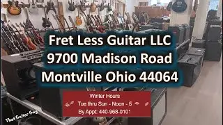 Fret Less в пятницу: краткий обзор ассортимента гитар Fret Less, доступных сегодня #2
