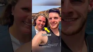 Деклан Райс поддерживает свою жену 😍❤️ #arsenal #declanrice #viral