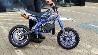 Mini Moto Cross 49cc Partida Manual 2 Tempos MBX Motors