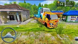 Epic Towing Mission with NKR 71 Truck in BUSSID Mod