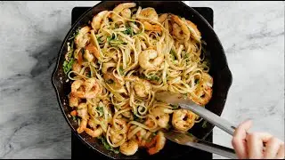 Garlic Butter Shrimp Pasta