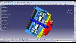 Catia V5 Tutorial-Exploded and Section View of an Assembly