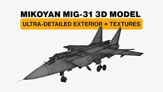 Mikoyan MiG-31 3D model by 3DModels.org