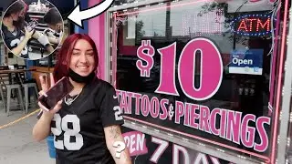 I Got a $10 Tattoo in Vegas!!