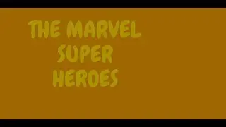 The marvel marching society in lego