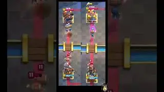 Wall Breakers vs all Four TOWERS #clashroyale