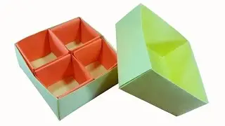 How to make Box in Box (multi storage box) : DIY Crafts