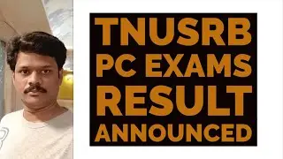 TNUSRB PC exams RESULT 2020-2021 announced | selection list l jail warden | PC | firemen