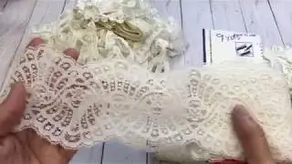 SOLD!!!  DESTASH! Vintage Supply! Trims, Laces, Appliques  ~ Aug 2018