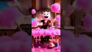 Cat Mom's Kitchen Story 🍲😂 | AI Generated Bengali Funny Cat Video | AI Comedy Shorts 2025