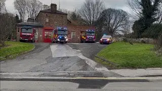 [TRIPLE] 2 Pumps and water rescue unit from Malton Turnout [North Yorkshire Fire and Rescue]