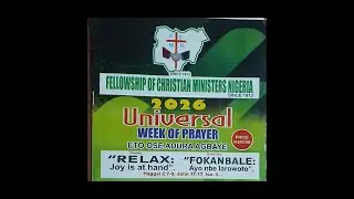 2026 UNIVERSAL WEEK OF PRAYER DAY 4