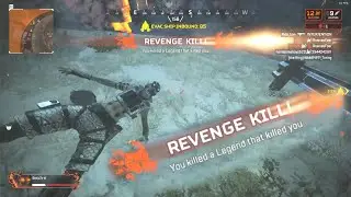 Perseverance for a Perfect Revenge Kill! - Apex Legends Shadowfall mode