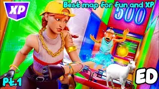 BEST 500 LEVEL DEATHRUN PARKOUR IN FORTNITE- CODE 8557-1101-3509