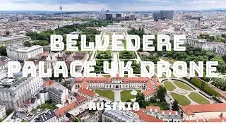 Belvedere Palace in Vienna, Austria | Stunning Aerial Drone Video 4K 維也納貝爾維第宮航拍 | 震撼空中視角 4K