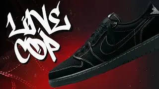 LIVE COP: Travis Scott Air Jordan 1 Low Phantom