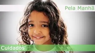 COMO ARRUMAR CABELO CACHEADO de criança pela manhã | Vanianda Cacheadinhos