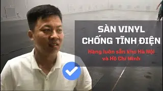 S&agrave;n vinyl chống tĩnh điện IBTFLOR ESD Conductive,  sẵn kho HN - HCM