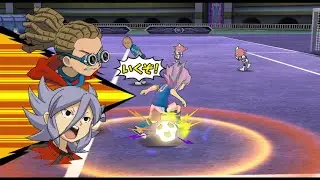 Inazuma Eleven Go Strikers 2013 - Inazuma Japan vs Genesis 2.0 Wii 1080p (Dolphin/Gameplay)