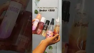 𐙚⋆❤️Best body mist for women under ₹200 ❤️𐙚⋆  #shorts #shortsfeed body mist under 200