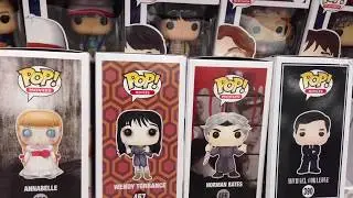 Funko Pop Vinyls, Annabelle , The Shining & Norman Bates Pop. Movie Pops.Funko Movie pops.