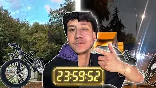 &iexcl;ESTO FUE UNA LOCURA! RETO de 24 Horas en bicicleta