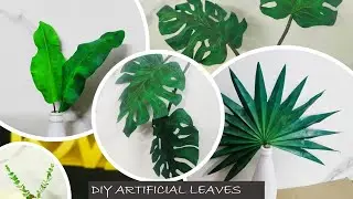 DIY Artificial leaves