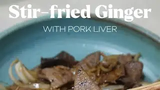 stir-fried ginger with pork liver 🐖🫚🧅✨