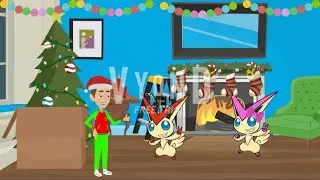 Victini boy and Victini Girl gets Ungrounded on Christmas by Erik Bonifacio (Christmas Special 2021)
