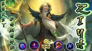 DOMINATION MID LANE WITH ZIYA | BEST ITEM BUILD & ARCANA | HONOR OF KINGS | PT 73