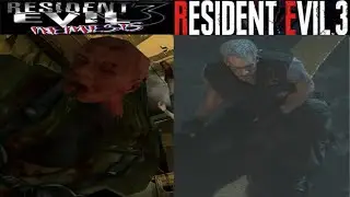 Resident Evil 3: Original VS. Remake - Nicholai Ginovaef's Death Comparison