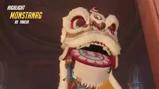 [ PC ] Overwatch Deathmatch Petra Atlantic Tracer Highlight Triple Killfeed