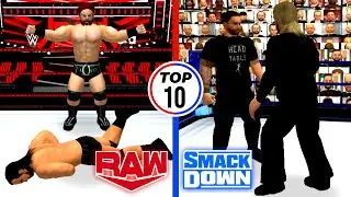 WWE Top 10 - Raw + Smackdown 2021 || Wr3d'21