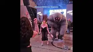 Las Vegass Fremont Street Experience Crazy Gorilla