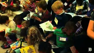 Children's shoes represent child abuse at State House
