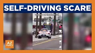 Waymo getting stuck on Phoenix rail rail tracks raises safety concerns