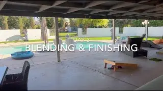 Fake Grass Installation, Dump Trailers, and Master Shower Demo