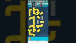 How To Solve Smart Puzzles Pipes Simple Level 1-35 Walk Through Solution Walkthrough Pixign
