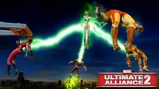 Marvel: Ultimate Alliance 2 PS3 Walkthrough Part 5 All Hands on Deck