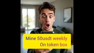 mine 50usdt weekly on token box #crypto #onlinecash #tokenbox
