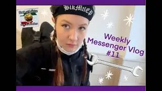 Weekly Messenger Vlog #11 / Fixed Gear Workshop Time / A lotta f'ing Glass