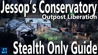 Far Cry 5 - Jessop's Conservatory Stealth Outpost Liberation Undetected, Walk-through (Hard) 4K